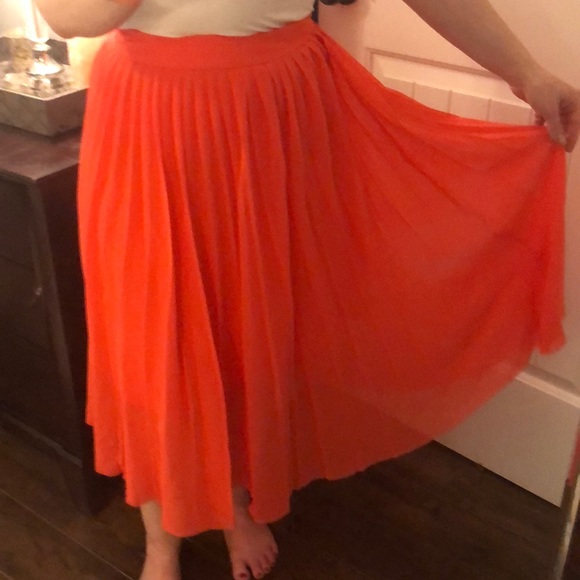 Gorgeous coral Rachel Roy skirt - Picture 4 of 4